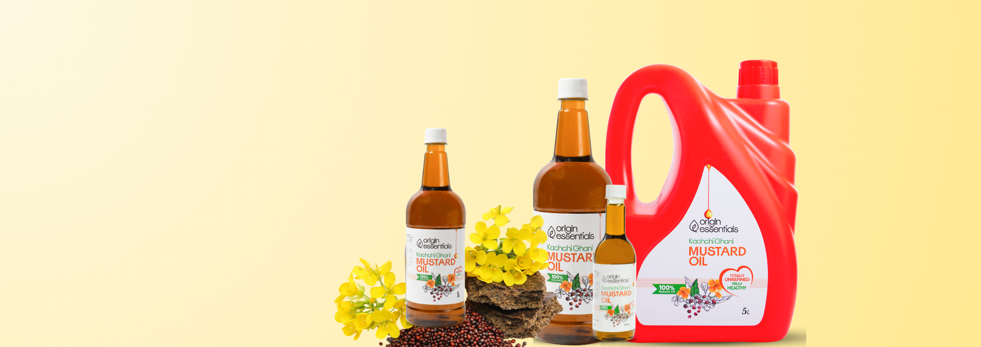 100% Pure & Natural Kachi Ghani