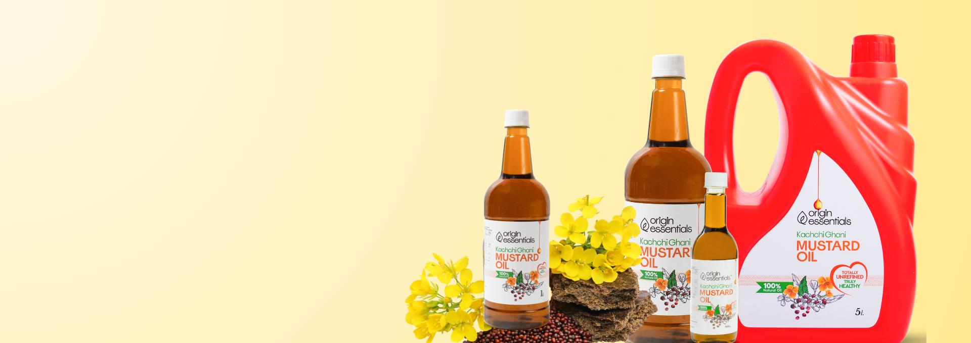 100% Pure & Natural Kachi Ghani